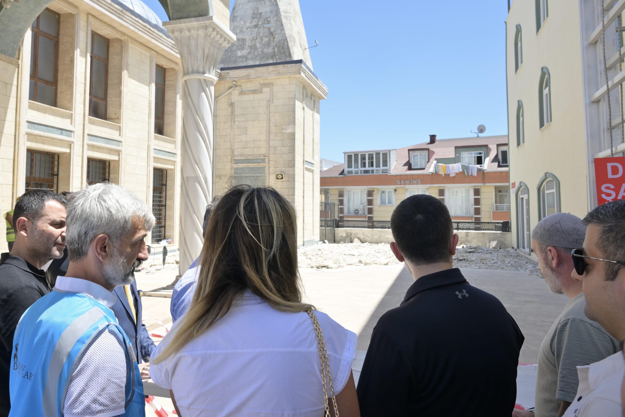Büyük Osmanlı Camii’nde yenileme çalışması