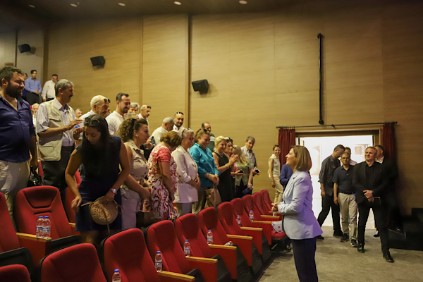 Odunpazarı muhtarları Başkan Ünlüce ile buluştu