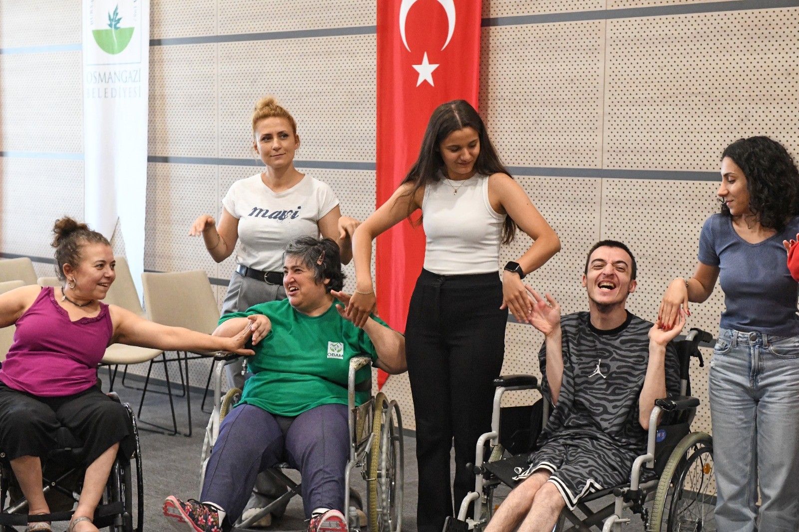 OBAM’da özel bireyler sanat ve müzikle buluştu