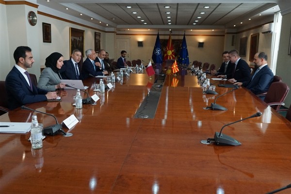 Al Muraikhi’den Kuzey Makedonya’da diplomatik görüşmeler