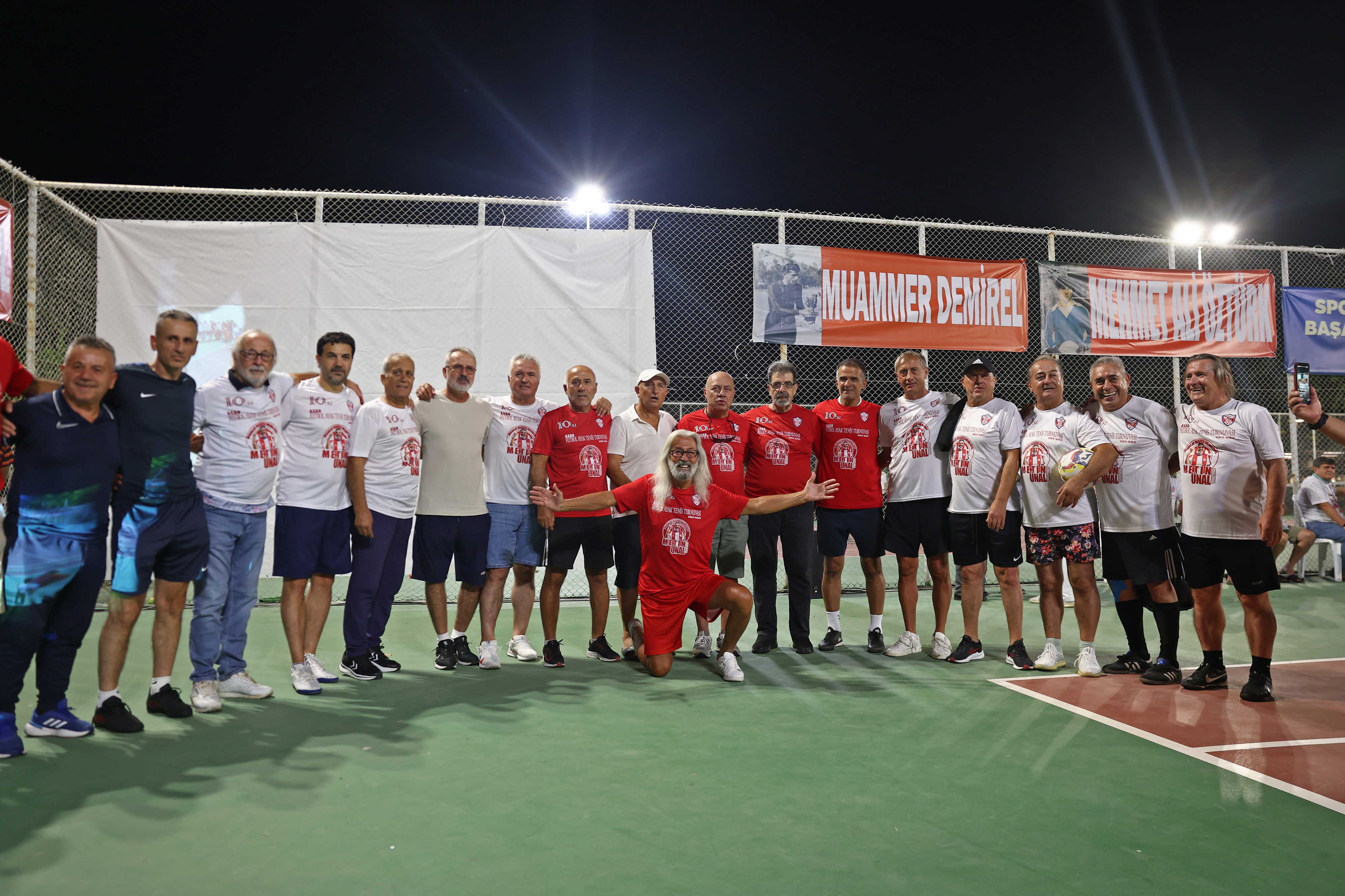 10. Antalyaspor Dostları Derneği Ayak Tenisi Turnuvası başladı