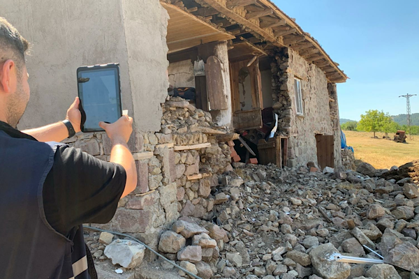 Eskişehir’den, Balıkesir’e hasar tespit ekibi desteği