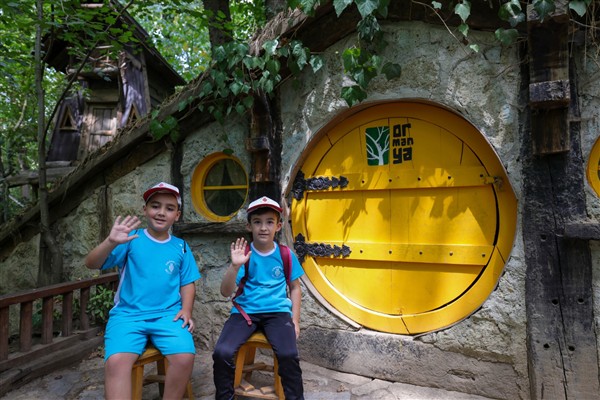 Yaz spor okulu öğrencileri Ormanya’yı keşfetti