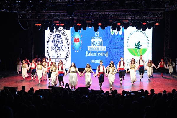 Uluslararası Balkan Festivali, Osmangazi’de gerçekleşti