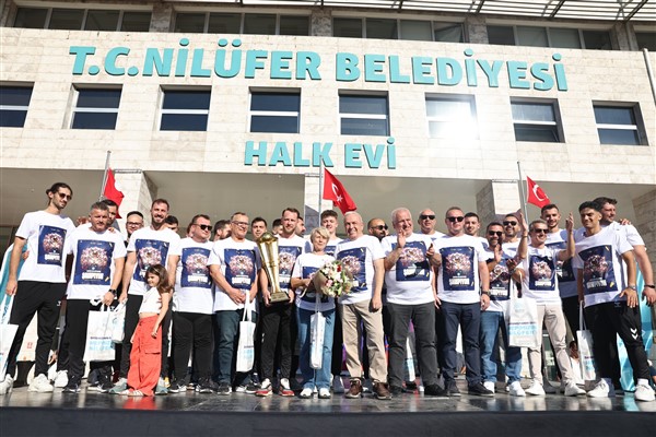 Nilüfer Belediyespor, Süper Kupa’yı Nilüfer’e getirdi
