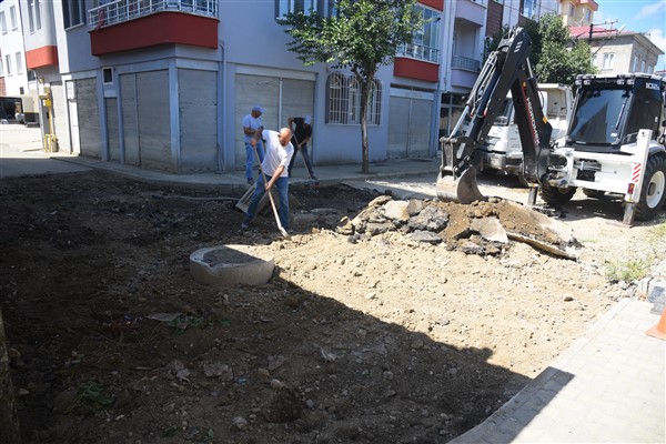 Giresun Belediyesi, şehir genelinde çalışmalarını sürdürüyor