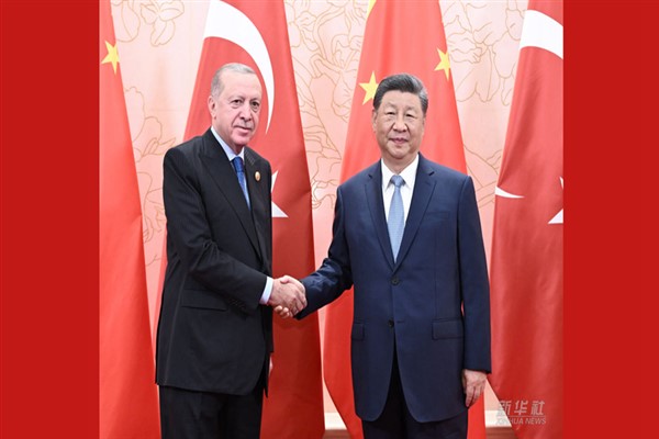 Cumhurbaşkanı Xi ve Türkiye Cumhurbaşkanı Erdoğan bir araya geldi