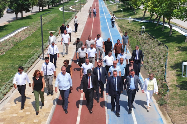 Başkan Dutlulu, Akhisar’daki çalışmaları inceledi