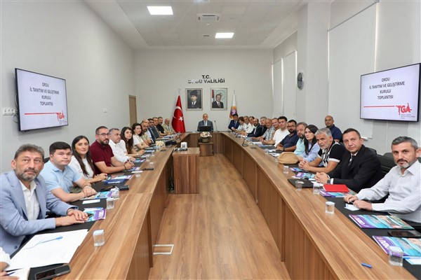 Ordu Turizm Geliştirme Kurulu Toplantısı yapıldı
