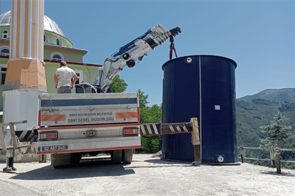 OSKİ’den 9 ilçeye 33 yeni su deposu