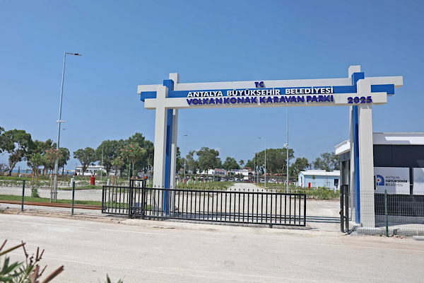 Antalya Büyükşehir Belediyesi’nden yeni karavan parkı
