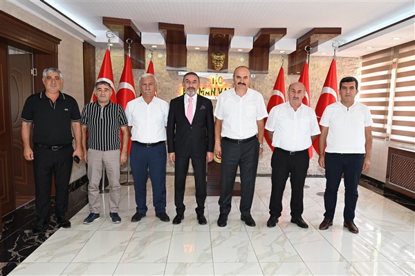 Recebanlılar Derneğinden Batman Valisi Canalp’e ziyaret