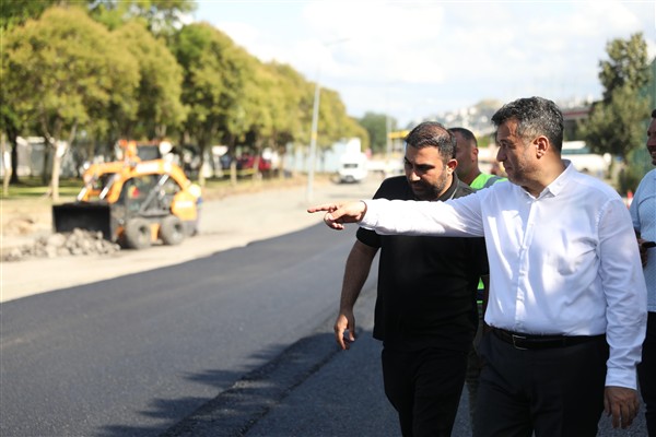 Samsun’da 7 ayda 432 bin 910 metrelik yol çalışması