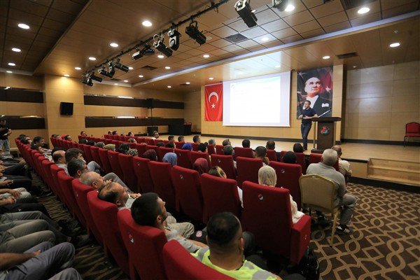 Kepez personeline iş sağlığı ve güvenliği eğitimi