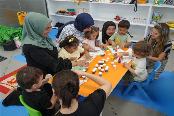 Ümraniye’de Anne Çocuk Atölyeleri ilgi gördü