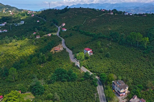 Ordu’da 2 bin 400 km yol hizmete sunuldu