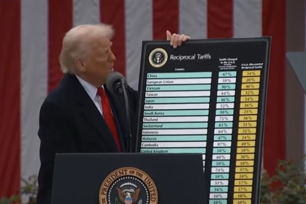 Trump, dünya genelinde tarihi yeni ABD tarifelerini duyurdu