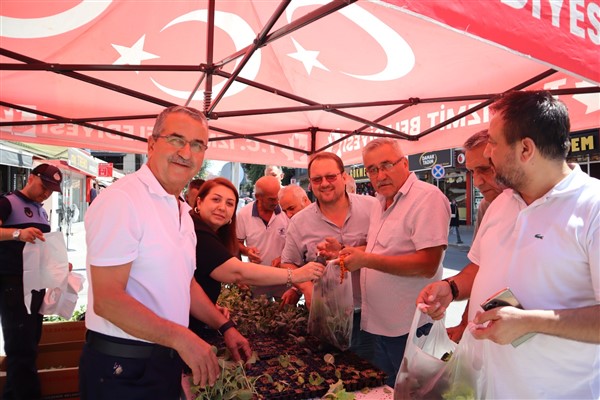 İzmit Belediyesi’nden vatandaşlara fide hediyesi