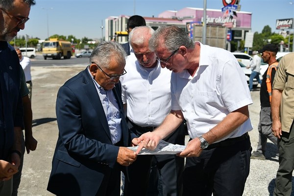 Başkan Büyükkılıç’tan Erkilet Bulvarı Bağlantı Yolu’nu inceledi