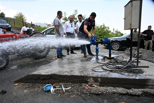 Bahçecik Mahallesi’nde içme suyu sondajı yenilendi