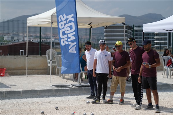 Konya, Uluslararası Bocce Turnuvası’na ev sahipliği yaptı