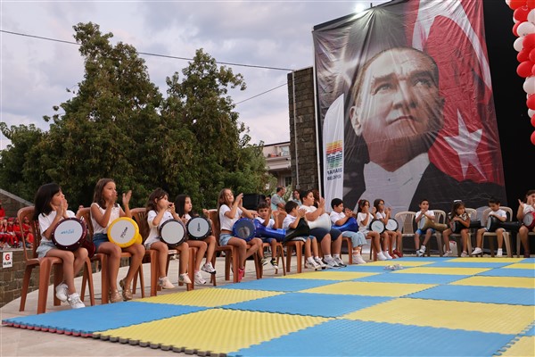 Marmaris’te yaz kursları sona erdi