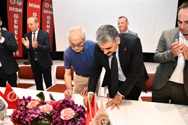 Keşan Belediyesi ve Personel Limited Şirketi işçileri arasında toplu sözleşme imzalandı