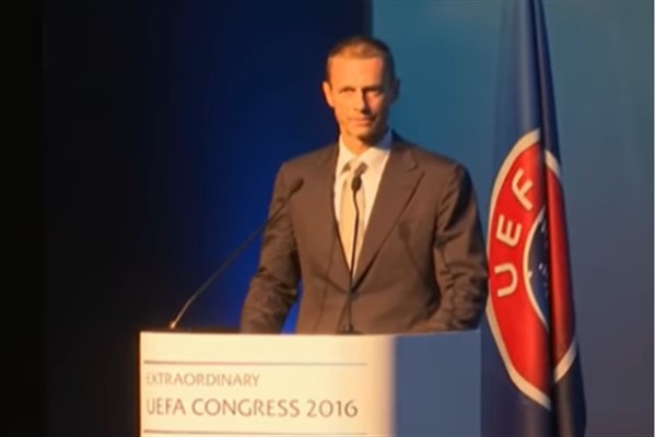 UEFA Başkanı, Avrupa futbol maçlarının yabancı ülkelerde oynanması planlarına karşı çıktı