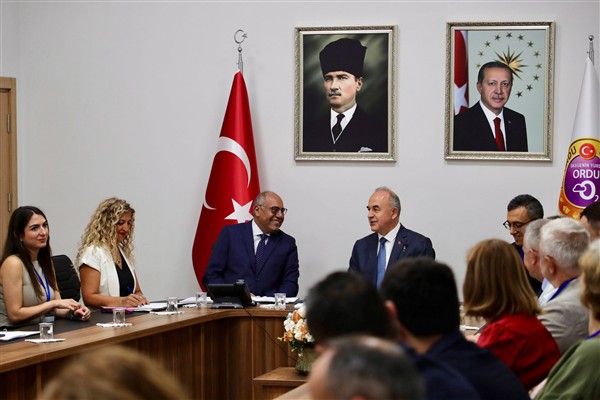 BM ILO heyeti, Vali Erol’u ziyaret etti