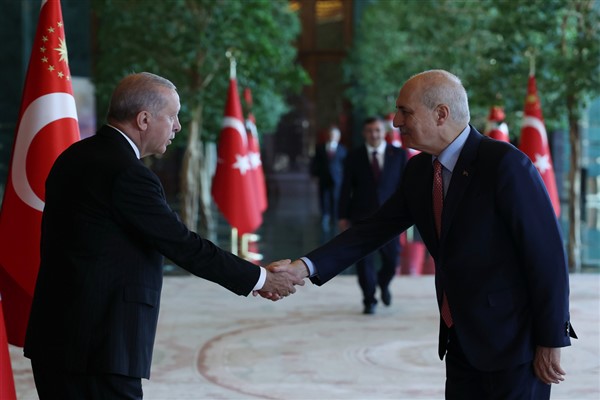 Cumhurbaşkanı Erdoğan, 30 Ağustos Zafer Bayramı tebriklerini kabul etti.