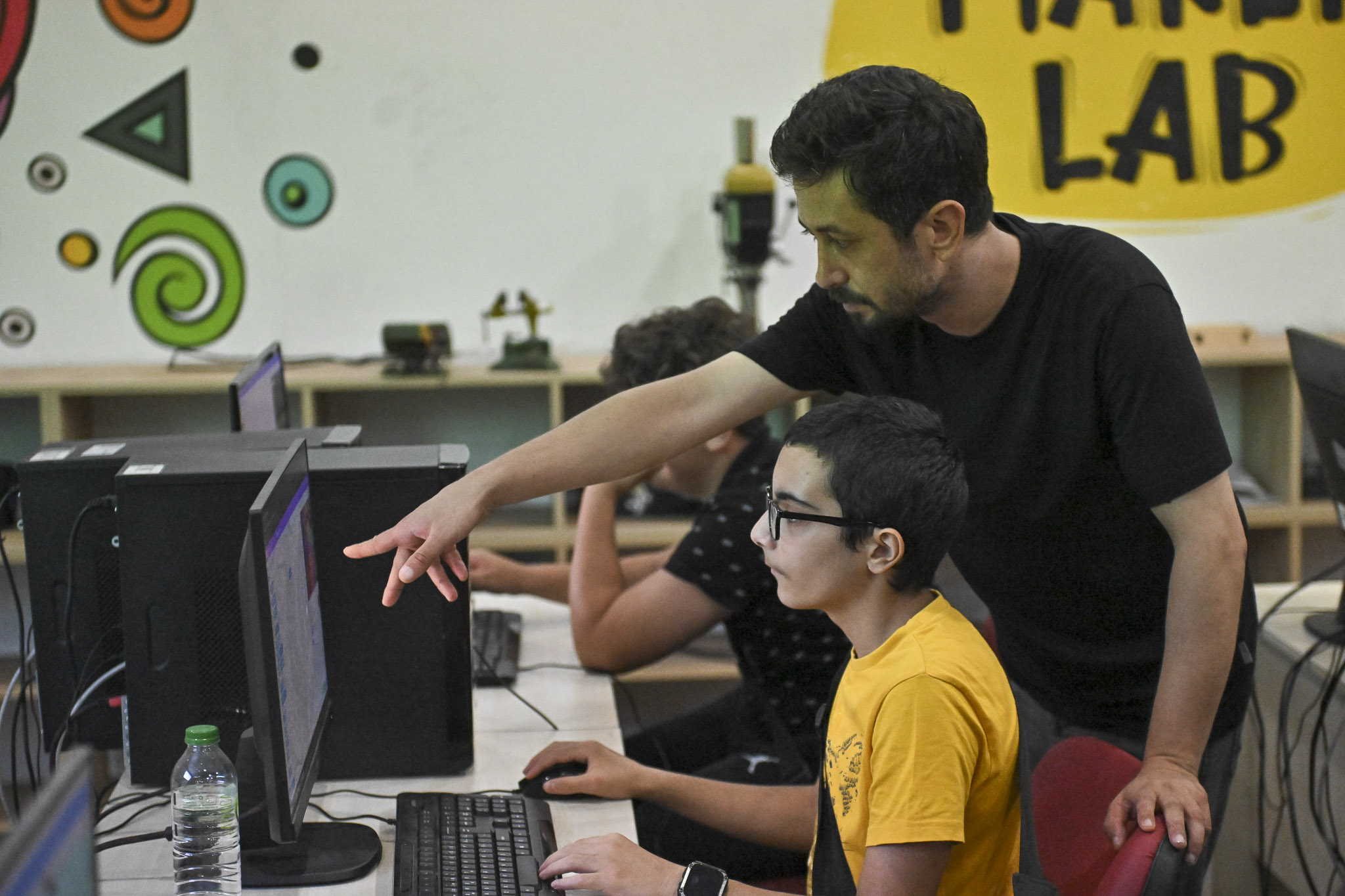 ASSİM’de robotik-kodlama dersleri sürüyor