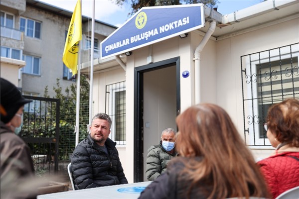 Çınarlar Buluşma Noktası, vatandaşlardan ilgi görüyor