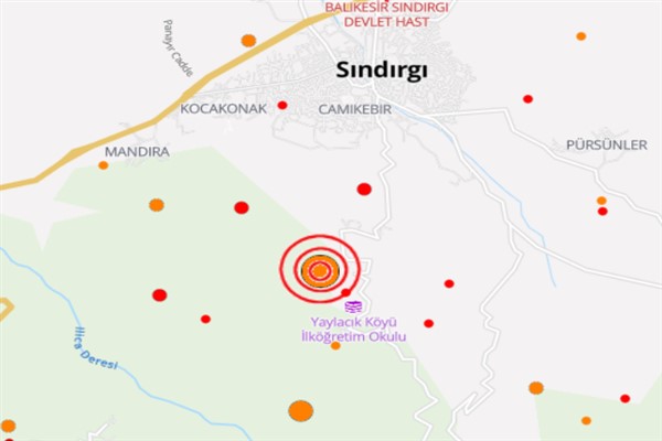 Balıkesir’de deprem