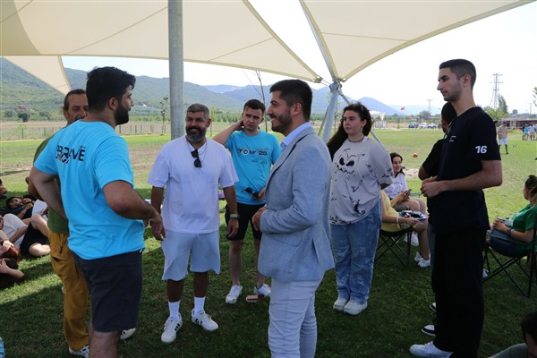 Değişim öğrencileri Fadıllı’da kamp yaptı