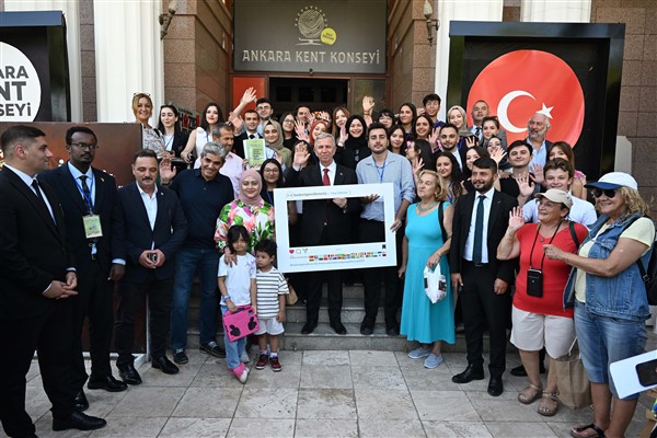 Başkan Yavaş, “12 Ağustos Uluslararası Gençlik Günü Buluşması”na katıldı