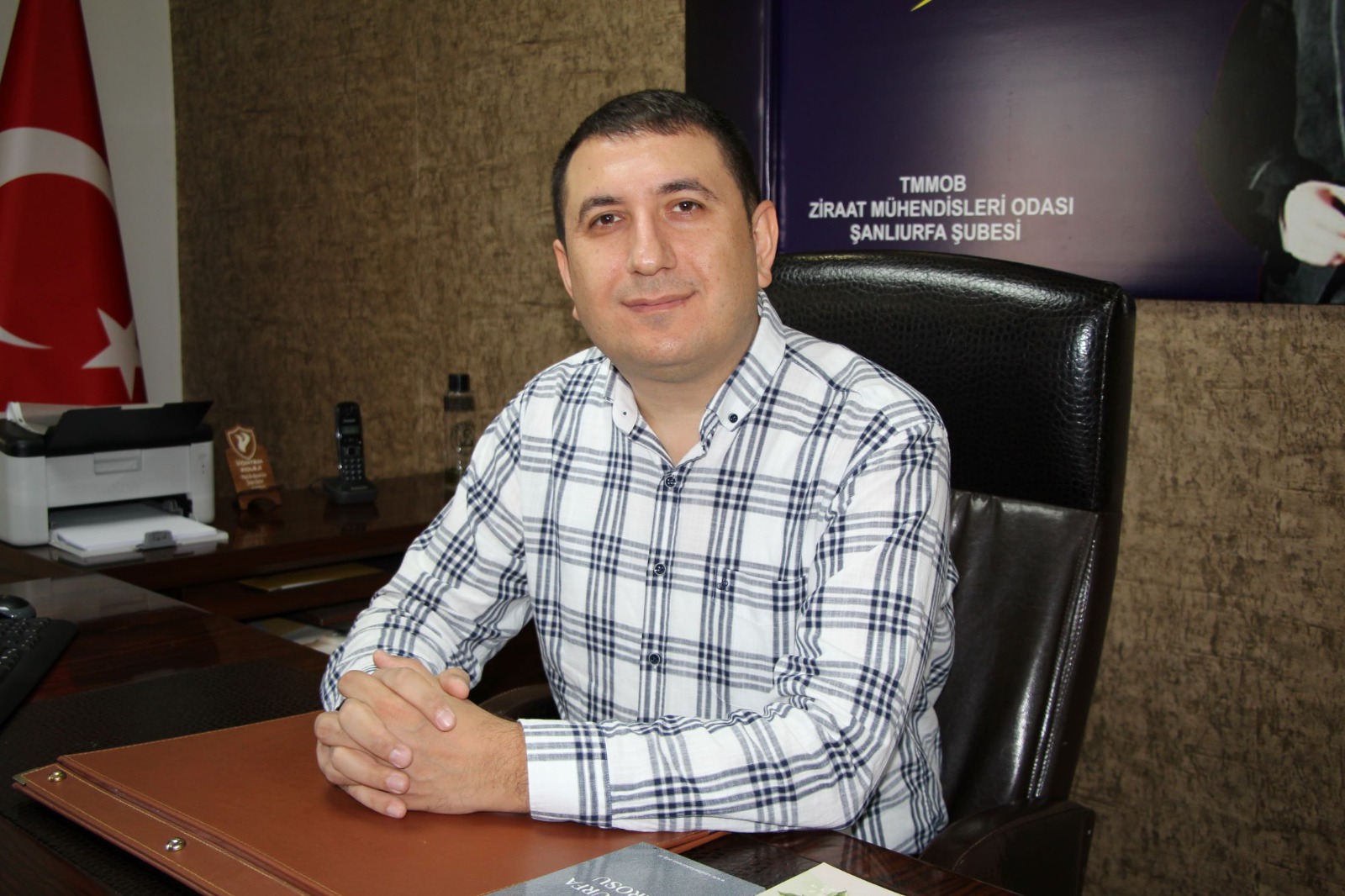 Şanlıurfa Ziraat Mühendisleri Odası Başkanı Süzen’den çiftçilere soya tavsiyesi