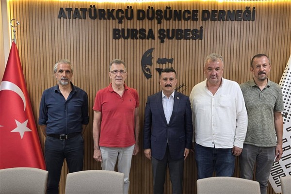 İYİ Parti Bursa Milletvekili Türkoğlu’ndan ADD Bursa Şubesi’ne ziyaret