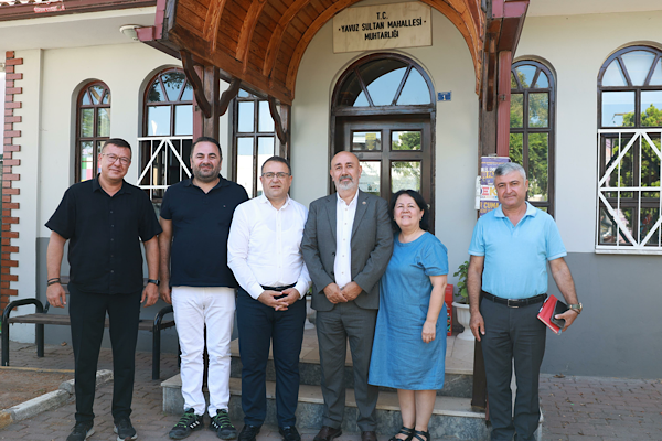 Başkan Gökçe Yavuz Sultan Mahallesi’nde esnafla bir araya geldi