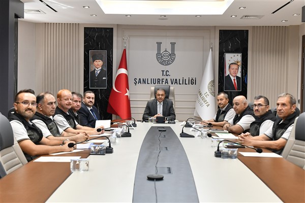 Şanlıurfa’da Orman Bölge Müdürlüğü’nün çalışmaları değerlendirildi