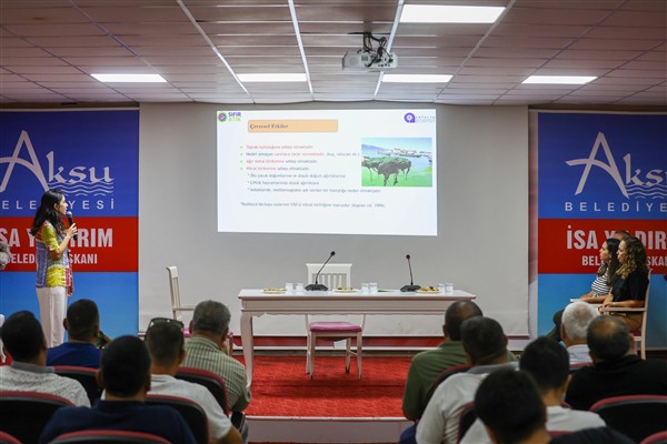 Çiftçilere Çevre Dostu Çiftçi Kart Projesi’ne ilişkin eğitim