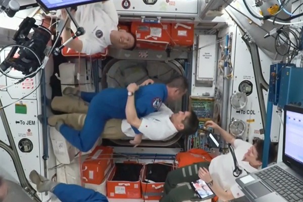 Uluslararası Uzay İstasyonu’na yeni astronot grubu ulaştı