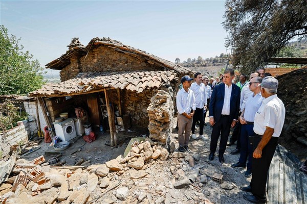 Yangın mağdurları yıl sonuna kadar suya ücret ödemeyecek