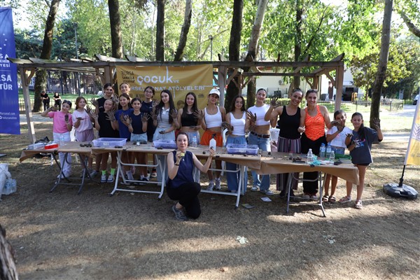 Gezici Sanat Atölyesi, çocuklarla buluşuyor