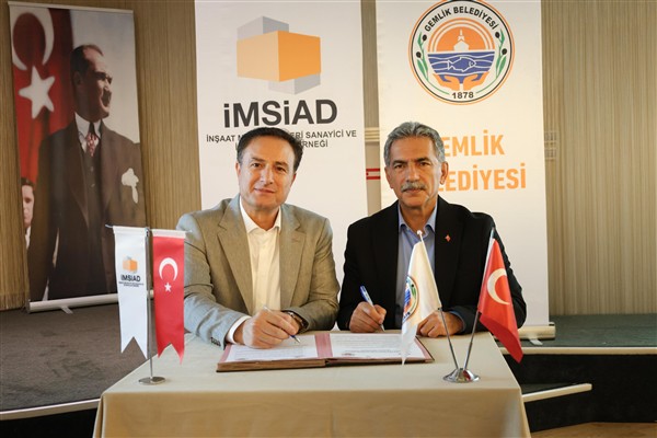 Gemlik Belediyesi ile İMSİAD arasında protokol imzalandı