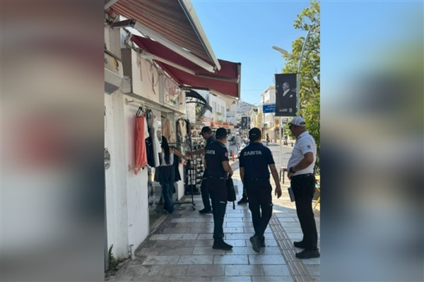 Bodrum Belediyesi Zabıta Müdürlüğü, denetimlerini sürdürüyor