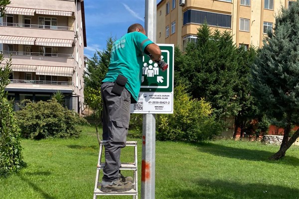 Derince’de Afet ve Acil Durum Toplanma Alanı 61’e yükseldi