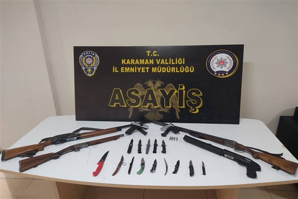 Karaman’da geniş çaplı operasyonlar gerçekleştirildi