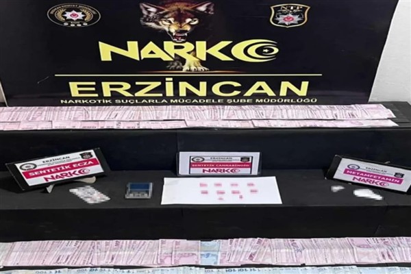 Erzincan’da uyuşturucu operasyonu