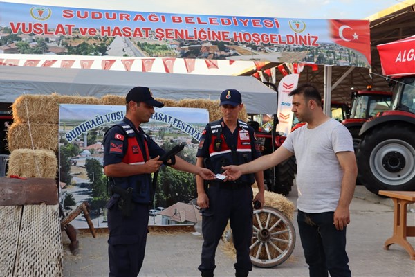 Jandarma, Karaman’da trafik ve emniyet tedbirleri aldı