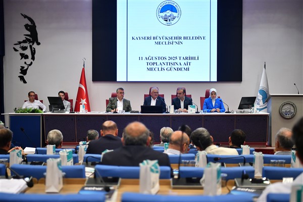 Kayseri Büyükşehir Belediye Meclisi’nde 104 madde karara bağlandı